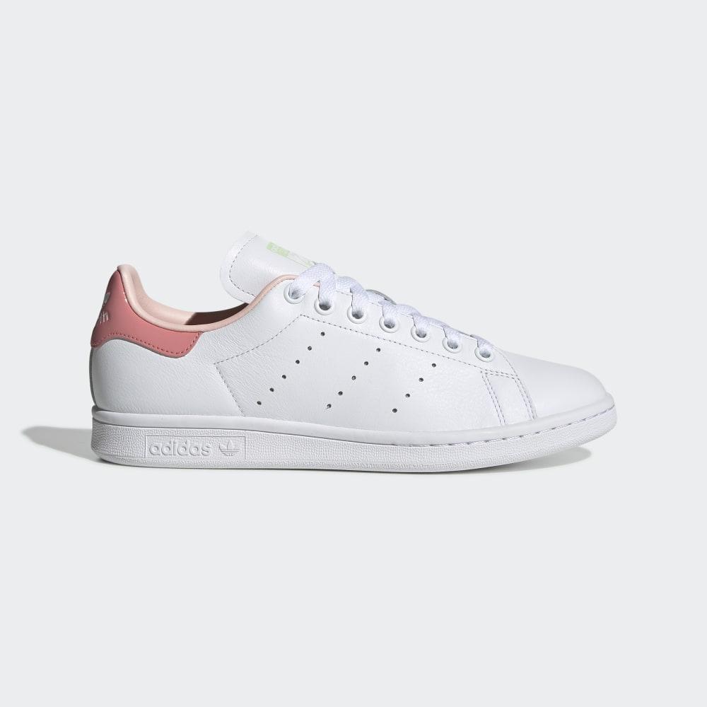 Originals Adidas STAN SMITH W Dama Romania - Albi/Roz/Verzi EG6751